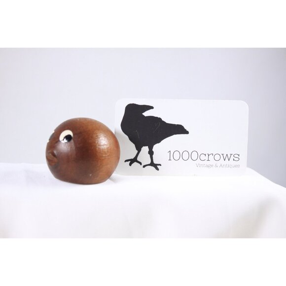 Danish modern fish Teak bottle opener, small round mid century modern bar wares - Picture 8 of 10